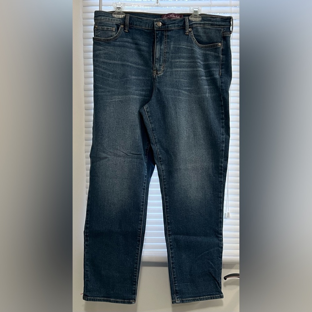 Gloria Vanderbilt Women's Boyfriend Jeans - Dark Blue
